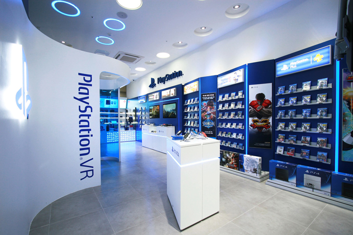 Sony PlayStation store by studio IMA, Sejong – South Korea